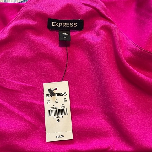 Express Cowl Neck Satin Racerback Cami XS - Picture 3 of 5